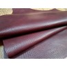 morceau rectangulaire 82x52 cm - bordeaux - lézard - cuirenstock