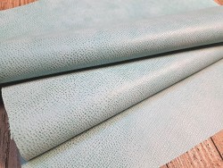 Morceau - 82x59 - petits grains - vert d'eau - cuirenstock
