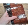 2 peaux de cuir de serpent - F - Cuir en Stock