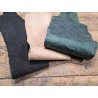 Peau de cuir de poisson - saumon - Cuir marin - Cuir en stock