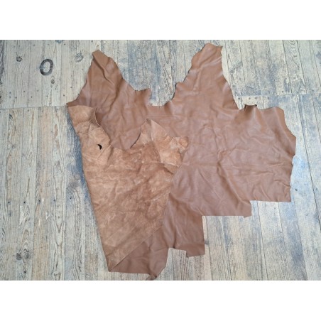 Demi-peau de cuir de vache - Chamois - cuirenstock