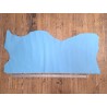 Peau de cuir de veau swift lisse - bleu ciel - maroquinerie - Cuirenstock