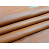 Demi-peau de cuir de veau - camel - maroquinerie - ameublement - cuir en stock