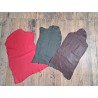 Lot de 3 peaux de cuir stretch - couleur diverses - Cuir en Stock