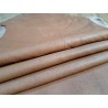 Lot de 3 peaux de cuir stretch - Brun rosé - Cuirenstock