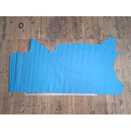 swift bleu - souple - lisse - cuir en stock
