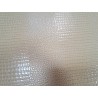 morceau rectangulaire 82x52 cm - crème - caïman - cuirenstock