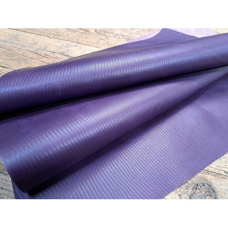 morceau - 82x59 - lézard - pullup - violet - cuirenstock