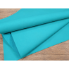 morceau rectangulaire 82x52 cm - nubuck - bleu vert - cuirenstock