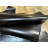 Peau de cuir de veau BOX lisse - tannage ferme - noir - Cuir en stock