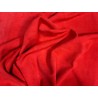 Grande peau de veau velours rouge racing - Cuir en Stock
