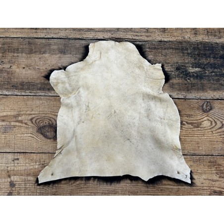 Peau de mouton lainé - CHOIX ÉCART - L - Cuir en Stock