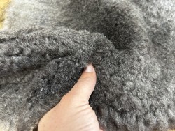 Peau de mouton lainé - CHOIX ÉCART - R - Cuir en Stock