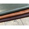 Lot de 3 peaux uniques - cuir stretch - E - Cuir en Stock