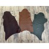 Lot de 3 peaux uniques - cuir stretch - E - Cuir en Stock