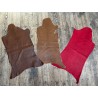 Lot de 3 peaux uniques - cuir stretch - K - Cuir en Stock