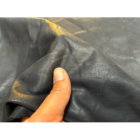 Lot de 2 peaux uniques - Cuir de chèvres -D- Cuir en Stock