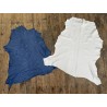 Lot de 2 peaux uniques - Cuir d'agneau et de mouton -K- Cuir en Stock