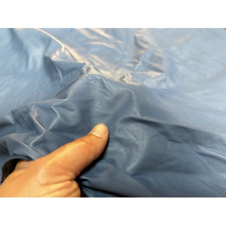 Lot de 2 peaux uniques - Cuir d'agneau et de mouton -K- Cuir en Stock