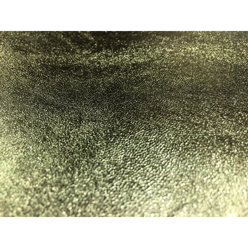 Peau de cuir d'agneau métallisé or cuir en stock Peau de cuir d'agneau métallisé or cuir en stock