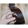 2 peaux de cuir de serpent - D - Cuir en Stock