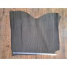 Peau de veau velours tressé - Kaki - cuir en stock