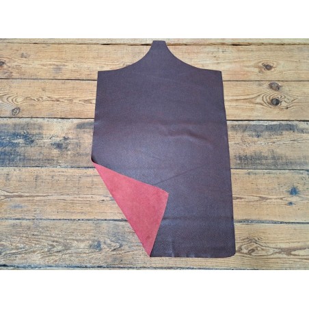 morceau rectangulaire 82x52 cm - uniques - cuir en stock