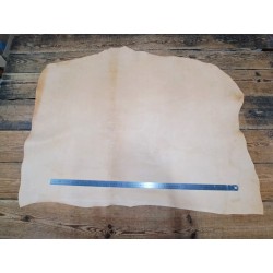 Collet de cuir de vache – Tannage végétal raide 2ᵉ choix