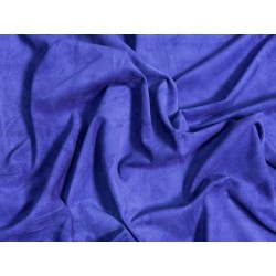 Peau de veau velours violette - Maroquinerie - Cuir en Stock