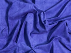 Peau de veau velours violette - Maroquinerie - Cuir en Stock