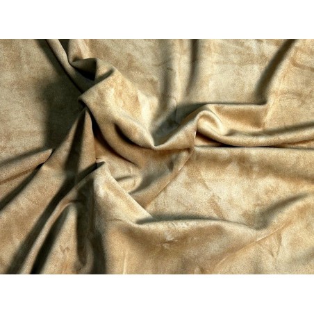 Peau de veau velours brun - Maroquinerie - Cuir en Stock