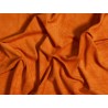 Peau de veau velours mandarine - Maroquinerie - Cuir en Stock
