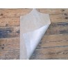 Morceau unique 82x59 - N°6 - Gros grains - Beige - Cuir en Stock