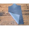 Morceau unique 82x59 - N°7 - Lisse - Gris - Cuir en Stock