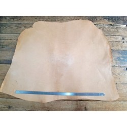 Collet de cuir de vache naturel – Végétal 2ᵉ choix