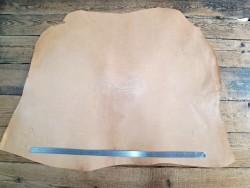 Collet de cuir de vache naturel – Végétal 2ᵉ choix