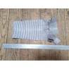Queue de crocodile - Gris mat - bijoux et accessoires - Cuir en Stock