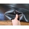 Morceau unique 82x59 - N°11 - Lisse satiné - Noir - Cuir en Stock