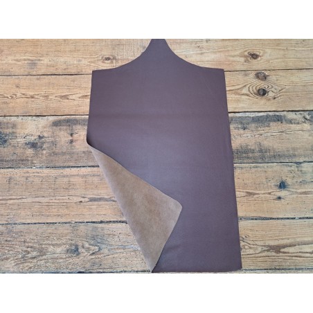 Morceau unique 82x59 - N°18 - Grains vachette - Chocolat