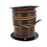 Lacet de cuir carré - 3 mm - Chocolat - Cuir en Stock