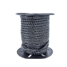 lacet tressé plat - 3x2mm - bijoux - maroquinerie - cuirenstock