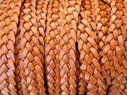 lacet tressé plat - 5x3mm - bijoux - maroquinerie - cuirenstock
