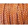 lacet tressé plat - 5x3mm - bijoux - maroquinerie - cuirenstock