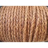 lacet rond tressé - 4mm - bijoux - maroquinerie - cuirenstock