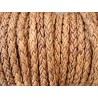 lacet rond tressé - 6mm - bijoux - maroquinerie - cuirenstock