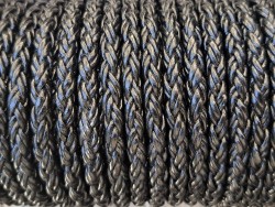 lacet rond tressé - 8mm - bijoux - maroquinerie - cuirenstock