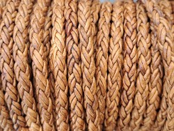 lacet rond tressé - 8mm - bijoux - maroquinerie - cuirenstock