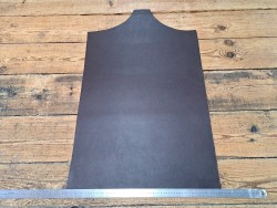 Morceau unique 82x59 - N°9 - Grainé - Marron foncé - Cuir en Stock