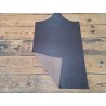 Morceau unique 82x59 - N°9 - Grainé - Marron foncé - Cuir en Stock