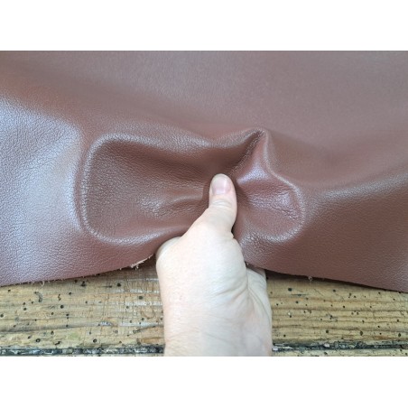 Morceau unique 82x59 - N°18 - Petits grains vachette - Brun rosé